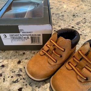 Timberlands size 3 baby boy or girl
